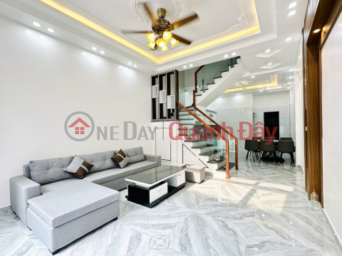 Newly built house for sale, alley 254 Van Cao, 60m 4 floors PRICE 3.65 billion very large front yard _0