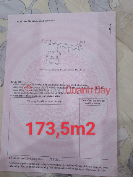 đ 6,56 tỷ | RẺ ĐẸP NHẤT KHU. Đất Thố Bảo, Vân Nội, Đông Anh. Giá Bán Nhanh Trong Tuần
