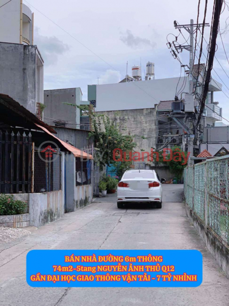 Property Search Vietnam | OneDay | Nhà ở, Niêm yết bán, Bán nhà đường 6m thông 74m2-5tang Nguyễn Ảnh Thủ Q12 , gần Đại Học GTVT - 7 tỷ nhỉnh 0932030061