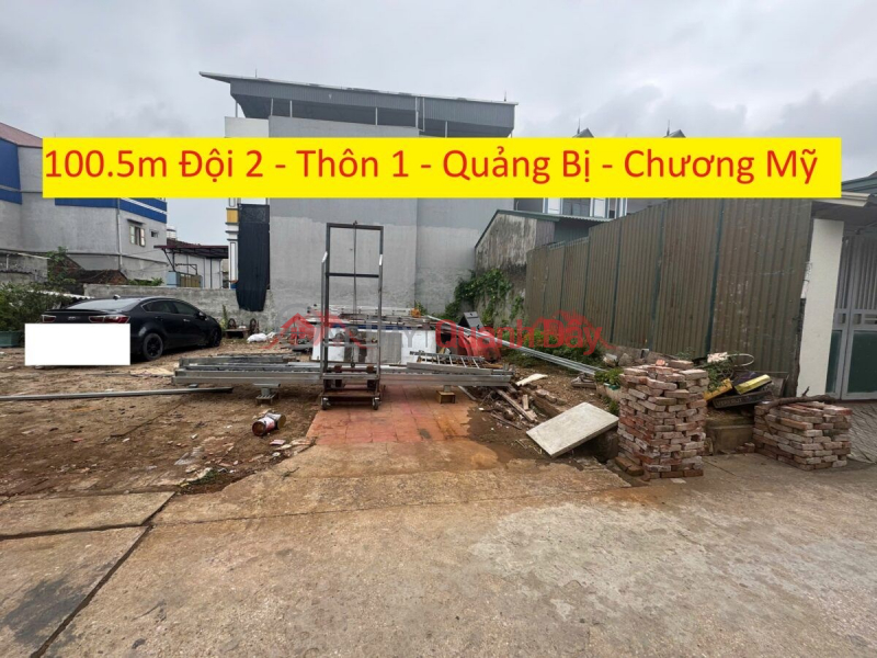 CHÍNH CHỦ CẦN BÁN LÔ ĐẤT 100,5M TẠI QUẢNG BỊ-CHƯƠNG MỸ-HÀ NỘI Niêm yết bán