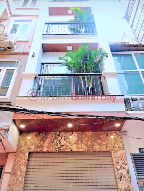 (ALLEY FRONT, CAR, RENTAL 500 MILLION\/YEAR) House for sale in THAI THINH, Dong Da, 58m2, 6 floors, elevator _0