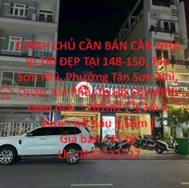 CHÍNH CHỦ CẦN BÁN CĂN NHÀ VỊ TRÍ ĐẸP TẠI Đường Tân Sơn Nhì - Quận Tân Phú - HCM _0