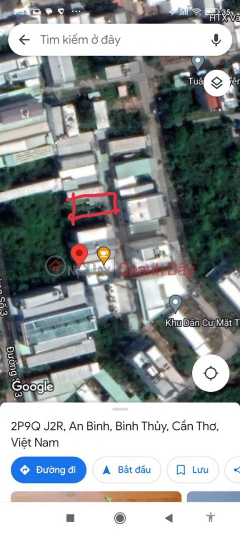 ĐẤT ĐẸP - GIÁ TỐT - Chính Chủ Cần Bán Nhanh Lô Đất Tại Phường Long Tuyền, Quận Bình Thủy, Cần Thơ _0