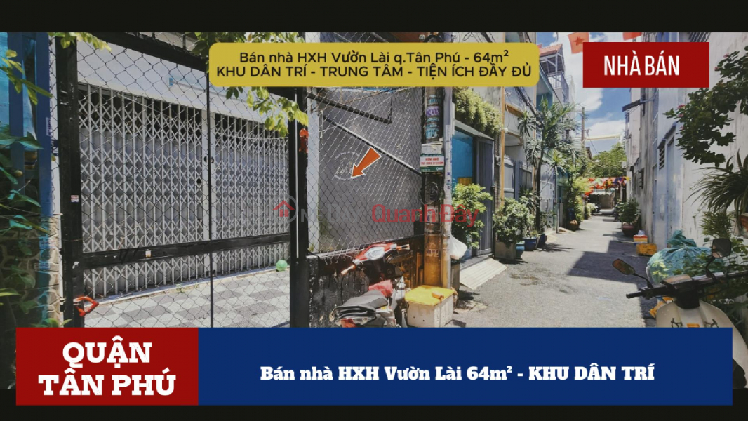 House for sale in Vuon Lai commune, 64m² - DAN TRI AREA Sales Listings