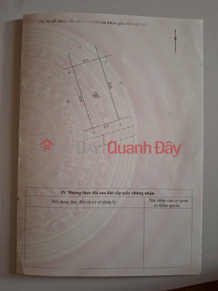 Property Search Vietnam | OneDay | Nhà ở | Niêm yết bán CHÍNH CHỦ CẦN BÁN ĐẤT KHU TĐC BẮC PHÚ CÁT – MT 8,11M – Đ. LPHÚ CÁT, HÒA LẠC, Thạch thất, Hà Nội