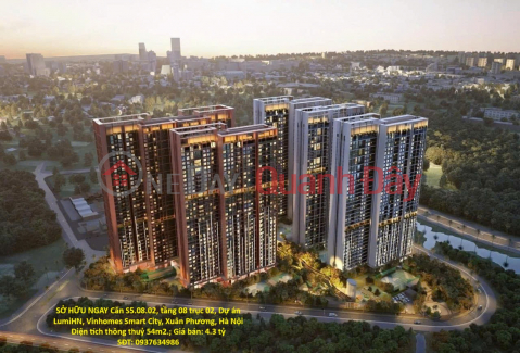 SỞ HỮU NGAY Căn S5.08.02, tầng 08 trục 02, Dự án LumiHN, Vinhomes Smart City, Xuân Phương, Hà Nội _0