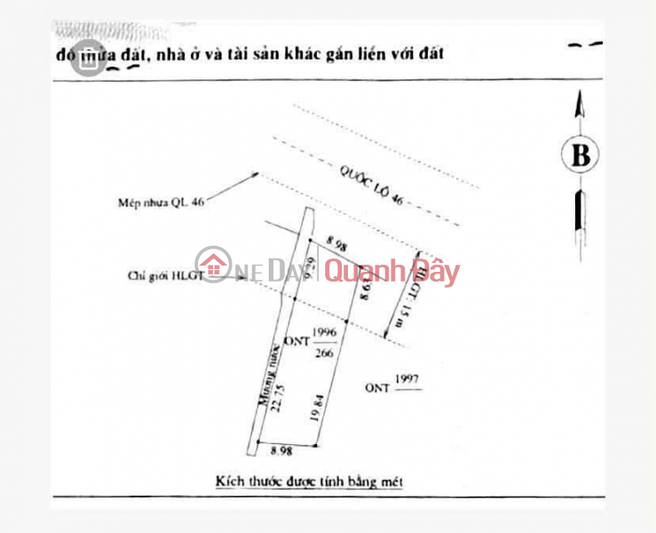 Đất mặt tiền Quốc lộ 46 - Ngay cổng chào Quê Ngoại Bác Hồ Kim Liên - Có dòng tiền cho thuê Niêm yết bán