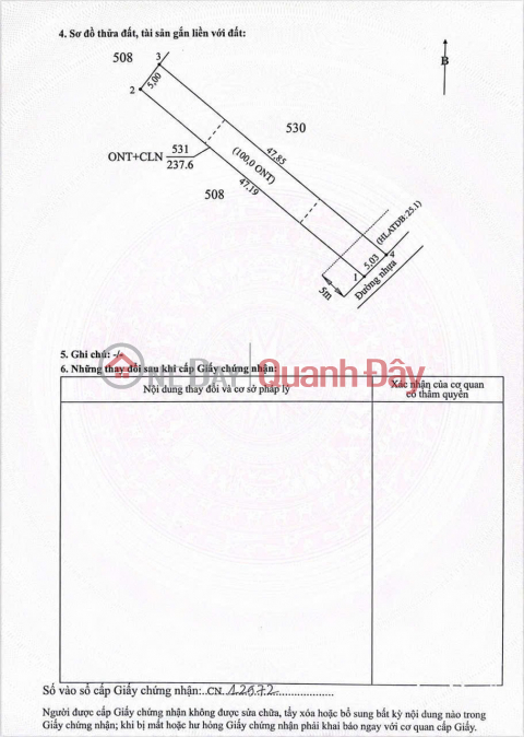 OWN LAND RIGHT NEXT TO THE MARKET, SCHOOL, AND PEOPLE'S COMMITTEE OF MINH THANH COMMUNE, DAU TIENG DISTRICT, BINH DUONG PROVINCE _0