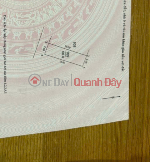 Bán đất Nguyên Khê - Đông Anh 60m 4,3 tỷ _0