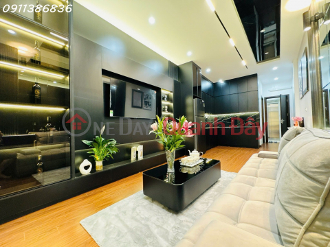 Superb property on Nguyen Van Huyen street, 40m², 6 floors, elevator, fully furnished with new furniture, 4m wide alley, over 15 billion VND. _0