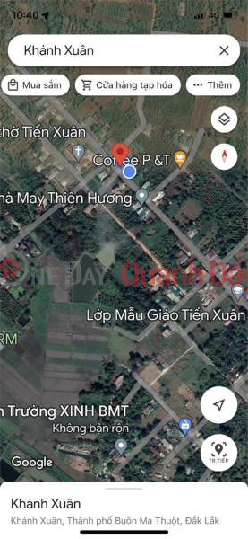CHÍNH CHỦ Cần Bán Nhanh Lô Đất Đẹp Tại Phường Khánh Xuân, TP Buôn Ma Thuột, Đăk Lăk Niêm yết bán