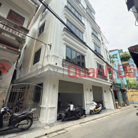 House for sale in Tan Mai, Hoang Mai district. 46m x 5 floors. Car garage, rear-opening land use right. Only 12.3 billion _0