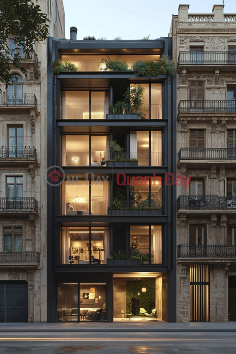 House for sale 7 floors, elevator, Quoc Tu Giam, car free, business, near lake, comfortable living, over 20 billion _0