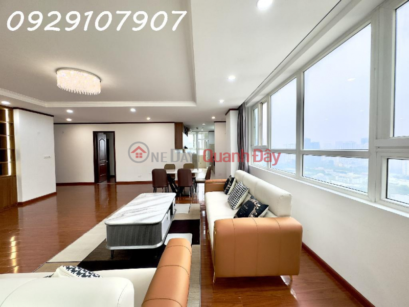 REVEALED - LUXURY APARTMENT AT DUY TIEN - CORNER LOT - 3 OPEN SIDE 148m2, 3 bedrooms, spacious living room. PRICE ONLY 37 million\\/m2, Vietnam, Sales | ₫ 5.6 Billion