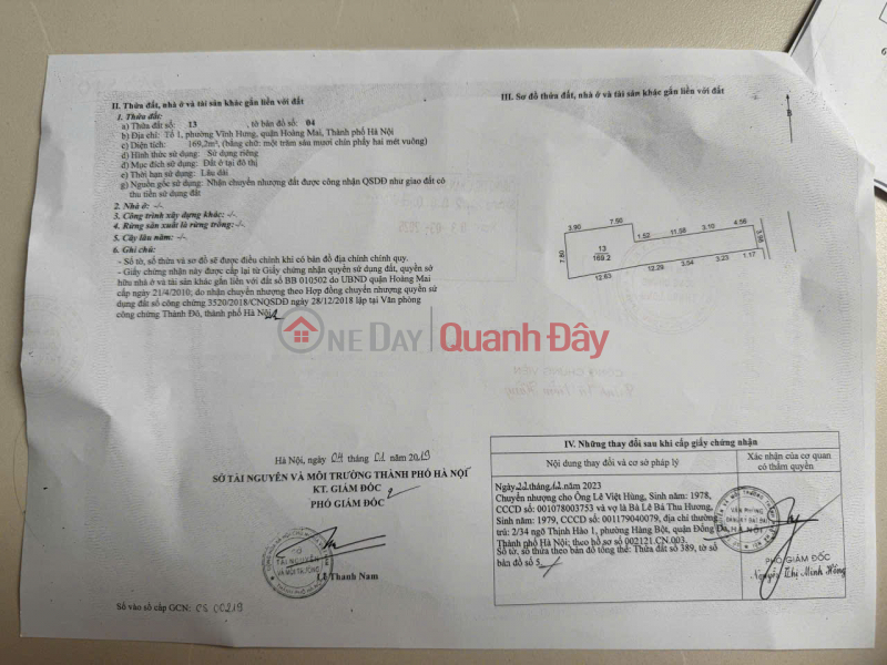 Property Search Vietnam | OneDay | Residential Sales Listings, BEAUTIFUL HOUSE - GREAT PRICE - OWNER SELLING QUICKLY - House on Vinh Hung street, Hoang Mai district, Hanoi