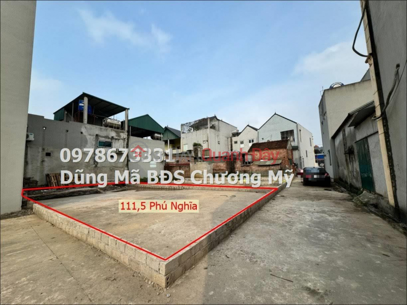 111.5M AT PHU NGHIA-CHUONG MY INDUSTRIAL PARK Sales Listings