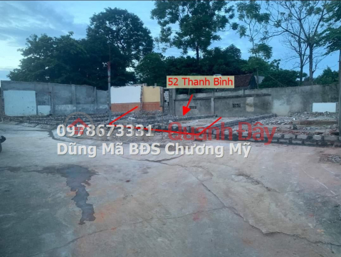 PRICE ONLY 1TY TO OWN A LOT OF LAND AT THANH LE - THANH BINH GIAP, HA DONG DISTRICT _0