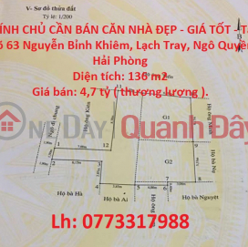 GOOD OWNER FOR SALE BEAUTIFUL HOUSE - GOOD PRICE - In Ngo Quyen - Hai Phong _0