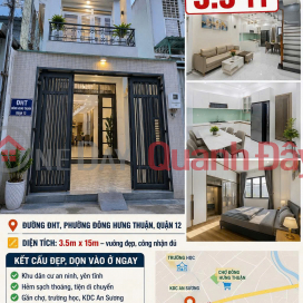 NHÀ ĐẸP ĐÔNG HƯNG THUẬN – GIÁ CHỈ 3.5 TỶ _0