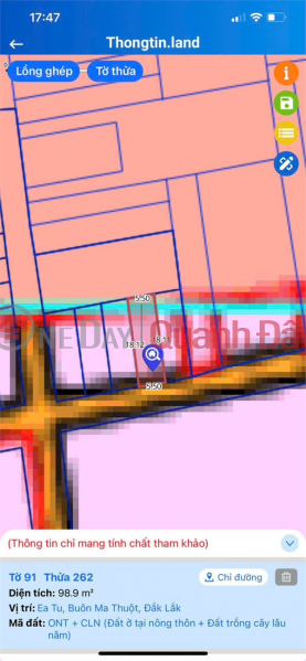 Property Search Vietnam | OneDay | Residential Sales Listings | BEAUTIFUL LAND - GOOD PRICE - URGENTLY SELLING PLOT B5 BEHIND TAN HOA MARKET, BUN MA THUOT DAK LAK