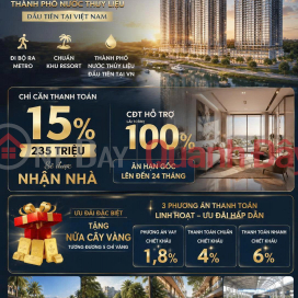 **MONREI SAIGON – CHỈ CẦN 15% ĐÃ CÓ CƠ HỘI NHẬN NHÀ!** _0