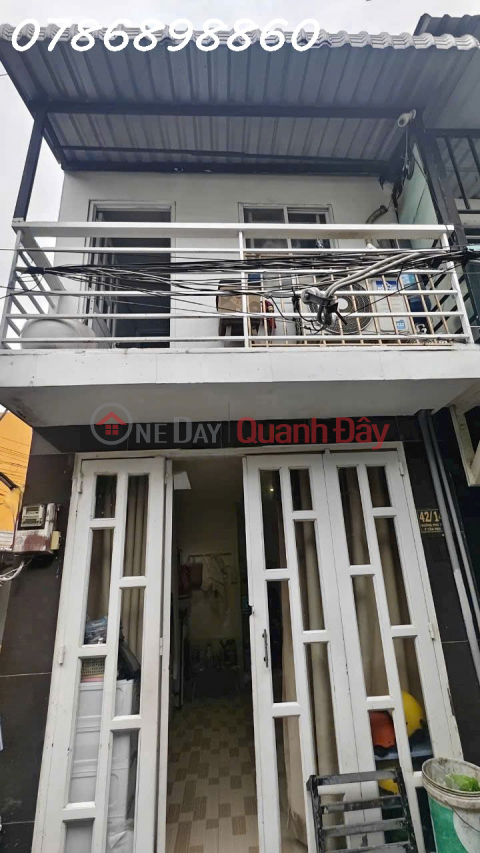 HOUSE FOR SALE ON ALLEY 42, PHU THUAN STREET, DISTRICT 7, PRICE ONLY 960 MILLION VND _0
