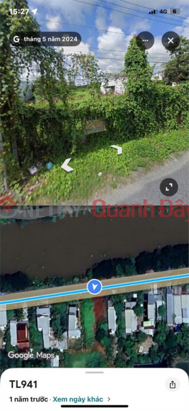 ĐẤT ĐẸP - ĐẦU TƯ SINH LỜI - BÁN ĐẤT VƯỜN MẶT TIỀN TL941 – Cách Cao Tốc Châu Đốc – Trần Đề Chỉ 1km Niêm yết bán