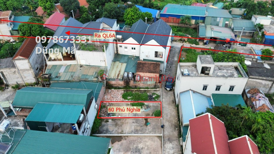 Property Search Vietnam | OneDay | Residential, Sales Listings, PRICE ONLY 1TY3 TO OWN LOT OF LAND AT PHU NGHIA INDUSTRIAL PARK-CHUONG MY-HANOI