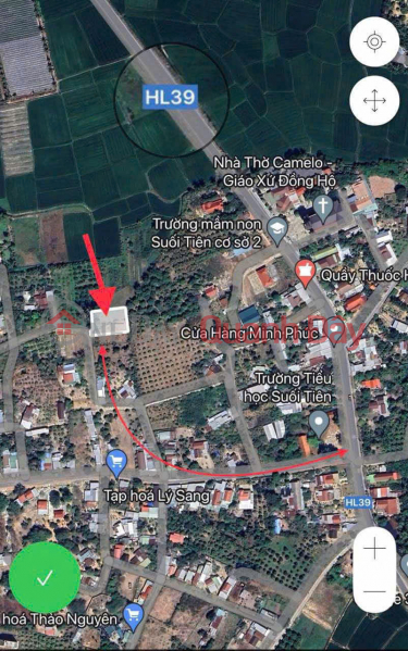 OWNER SELLS 855m2 Land At SUOI HIEP, Dien Khanh, Khanh Hoa Vietnam Sales | đ 3.7 Billion