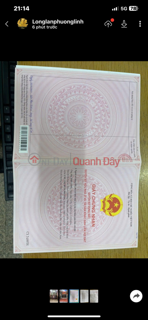 Sở Hữu Ngay CĂN NHÀ CHÍNH CHỦ Tại Phường Suối Hoa, Thành phố Bắc Ninh, Bắc Ninh _0