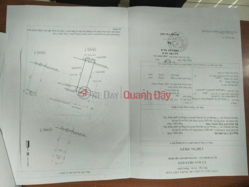 CHÍNH CHỦ CẦN BÁN NHANH CĂN NHÀ MẶT TIỀN TẠI ĐƯỜNG SỐ 29, P. Bình Trị Đông B, Q,Bình Tân, HCM Niêm yết bán