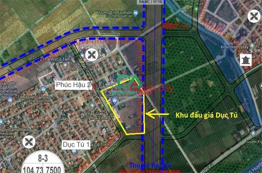 Land sale at auction in Duc Tu Dong Anh commune in 2023, Vietnam Sales đ 42.5 Million