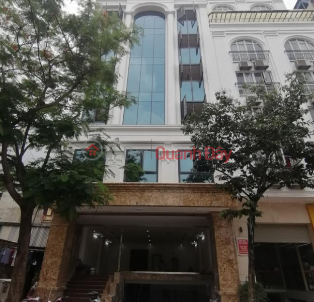 Selling 9-storey office building on Quan Hoa Street - Nguyen Khanh Toan Area 190m2 MT 9.5m. Price 92 billion Sales Listings