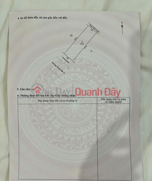 ĐẤT ĐƯỜNG TRUNG LẬP 12 – TRỤC THÔNG ĐƯỜNG MÊ LINH Niêm yết bán