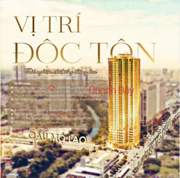 Selling luxury apartment QMS To Huu, full high-class furniture, long-term ownership, super good price Sales Listings