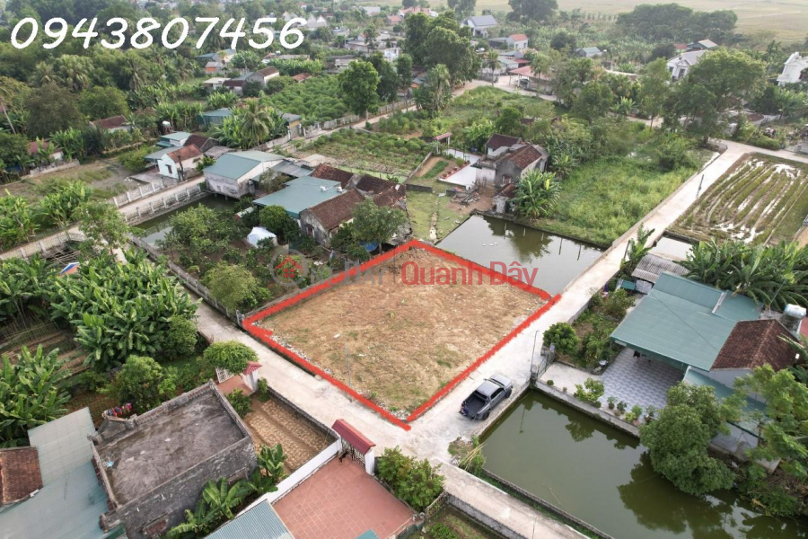 đ 340 Million Full residential land plot for sale near Hop Thang industrial cluster 72ha. The top lot is cool and airy