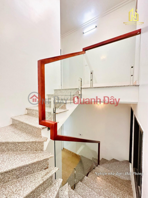 House for sale with area 43m 4 floors PRICE only 2.48 billion, southwest direction, Vinh Tien - Le Chan street _0