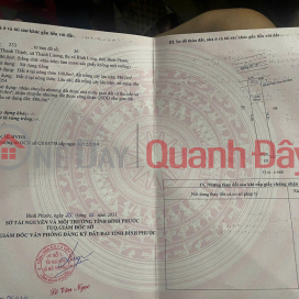 ĐẤT CHÍNH CHỦ - MẶT TIỀN DT757, Xã Thanh Lương, Thị xã Bình Long, Bình Phước cũ _0