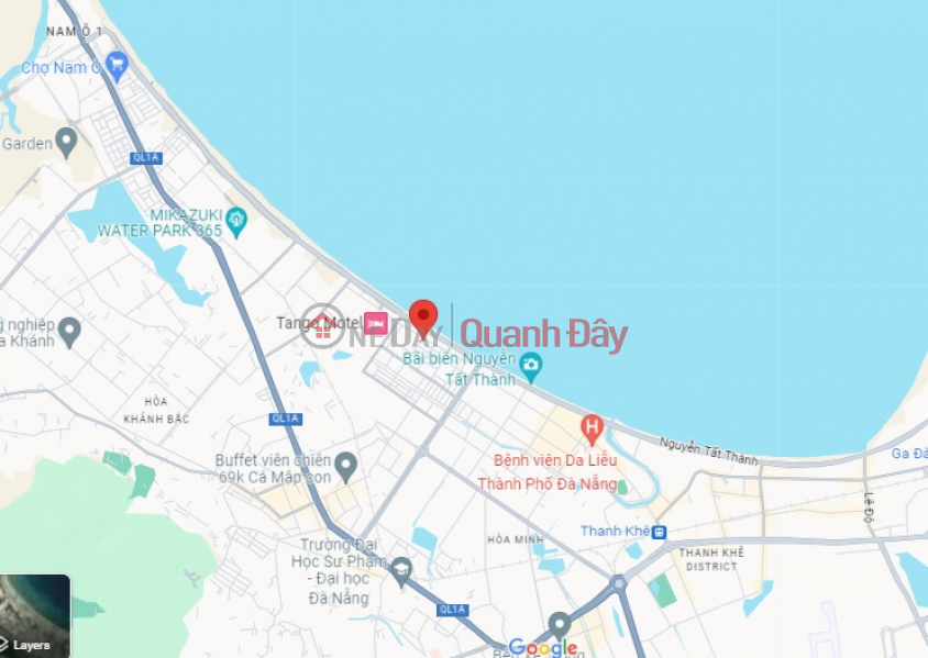 Property Search Vietnam | OneDay | Residential | Sales Listings | ►Lot 2 Beach Front Nguyen Tat Thanh, Dang Huy Tru, 123m2, 6 billion