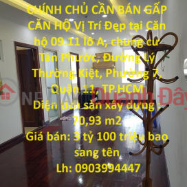 OWNER NEEDS TO SELL APARTMENT URGENTLY Beautiful Location in District 11, HCMC _0