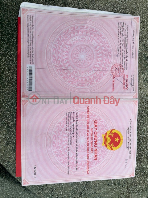 ĐẤT CHÍNH CHỦ - Bán Gấp Lô Đất KP Suối Nhum, Phường Hắc Dịch, TX Phú Mỹ - Bà Rịa Vũng Tàu _0
