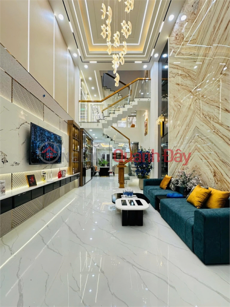 Property Search Vietnam | OneDay | Residential | Sales Listings | Beautiful 5-storey house, high-class interior. Alley 12m Le Van Tho, Ward 9, Go Vap