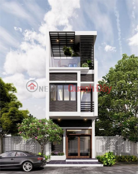 Selling 3-storey house (7.5m across),mt Nguyen Nhan street, near Hoa Hoa Tho market, Cam Le. _0