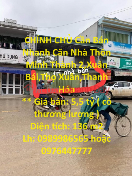 OWNER Needs to Sell House Quickly in Minh Thanh 2 Village, Xuan Bai, Tho Xuan, Thanh Hoa Sales Listings