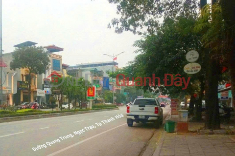 Owner needs to sell a house located on a prime street location at 185 Quang Trung, Ngoc Trao Ward, Thanh Hoa City, Thanh Hoa Province. _0