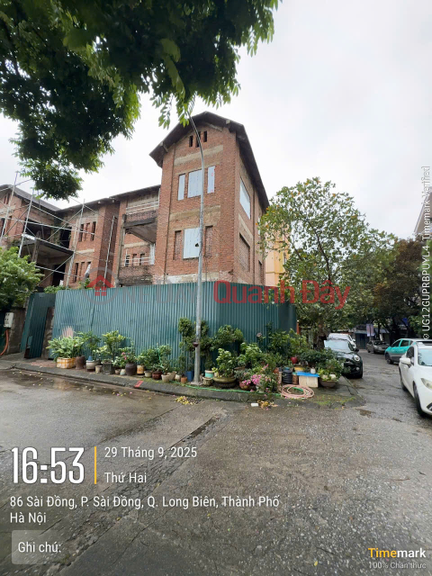 Chính chủ bán biệt thự Lô góc xây thô - Tiện ích ngập tràn ngay phố Sài Đồng - Kinh doanh, Văn phòng _0