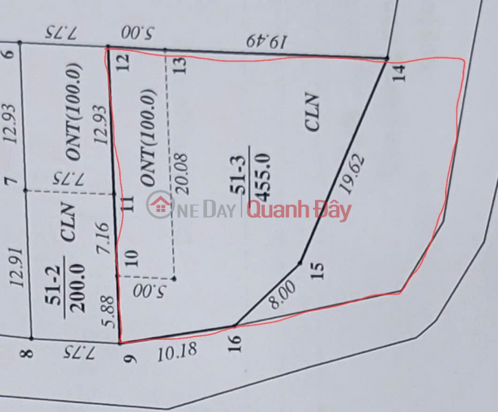 Property Search Vietnam | OneDay | Residential Sales Listings | LITTLE MONEY, MORE MEAT, JUST CALL ME THINH - AREA 655 M2, 455 M2 OF LAND IN THE BOOK, 200 M2 LEFT, PRICE ONLY OVER 3 BILLION, CORNER LOT 2