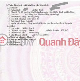 Nhà 2 TẦNG kiệt nhựa 7m Ô TÔ tránh K97 Nguyễn Lương Bằng _0