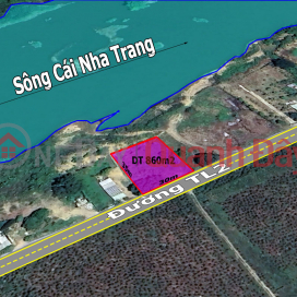 Land for sale in Dien Tho Dien Khanh, frontage of TL2 street, view of Cai river, Nha Trang _0