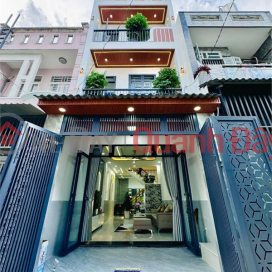 New 4-storey house in Keng, furnished, area 4x14m, Bui Quang La, Go Vap, only 7.18 billion _0